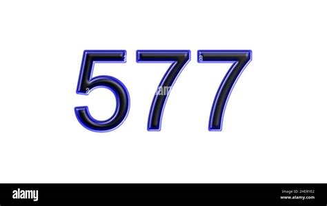3D Lotto Number: 577 .